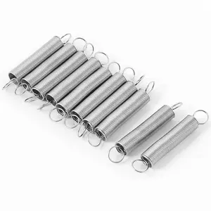 HTX Custom Stainless Steel Brake Power Return Springs Helical Double Hook Tension Spring