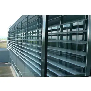 Outdoor Lamellen Louvre Frame Grills Ontwerp Fabrikanten Wit Louvered Deuren Laatste Luxe Trickle Vent Window Moderne Ontwerpen