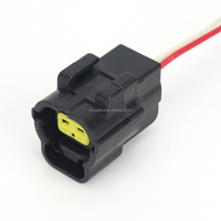 2 Pin konektor rumah kabel wanita tahan air konektor Harness kawat otomatis 174352-2 DJ70216Y-1.8-21