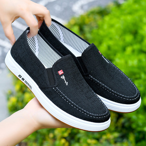 Scarpe da uomo <span class=keywords><strong>Old</strong></span> Beijing in tela, <span class=keywords><strong>casual</strong></span>, sportive, alla moda, versatili, monopiano, slip-on, da lavoro, con suola in gomma, pure - Product Image 6