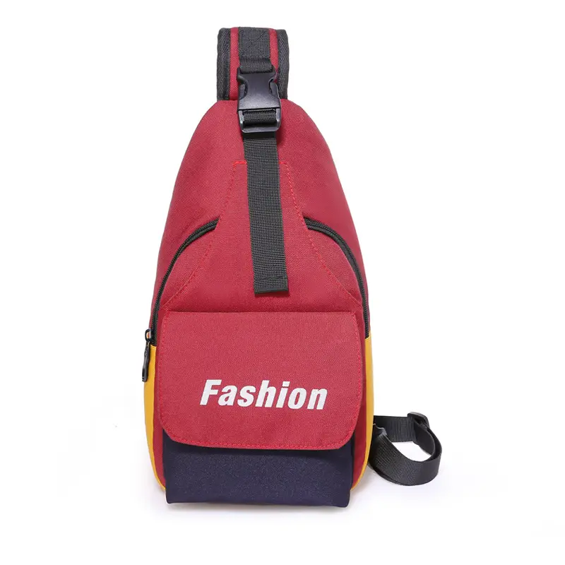 女性のためのトレンディなバッグ2022女性のためのサマーバッグポリエステルファッションスポーツ韓国メッセンジャーチェストバッグ