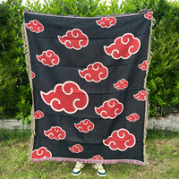 Tapiz Tejido de Anime y Dibujos Animados, Manta Jacquard Gruesa de Poliéster y Algodón, Funda de Sofá, Decoración de Pared, Ecológico, Venta al por Mayor