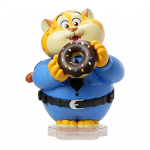 Statuetta Ufficiale <span class=keywords><strong>Disney</strong></span> Zootopia: Agente Clawhauser 'Get Rich' - Grande Figurina Giocattolo, Licenza Ufficiale, Disponibile all'Ingrosso - Product Image 1