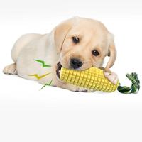 Nouveau jouet brosse à dents pour animaux de compagnie dents propres interactif maïs chien jouets agressifs mâcheurs chien jouet à mâcher