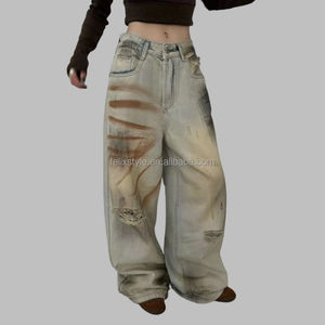 Qualité supérieure Mode Cowboy Pantalon Pas Facilement Déformé Dames Pantalon Décontracté Shores Para Mujer De Jeans - Product Image 1