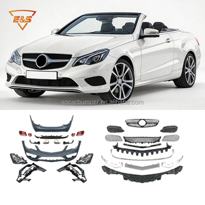 Pare-chocs de voiture en matériau PP, kit carrosserie pour <span class=keywords><strong>Mercedes</strong></span> <span class=keywords><strong>Classe</strong></span> <span class=keywords><strong>E</strong></span> Coupé W207, style E63 ancien vers nouveau, <span class=keywords><strong>accessoires</strong></span> de voiture - Product Image 5