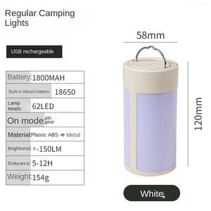 Lampe de camping solaire étanche d'extérieur - Portable, rechargeable, indice de protection IP65, LED à intensité variable, garantie de 2 ans pour les pannes de courant, la pêche - Product Image 6