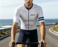 Maillot de cyclisme personnalisé OEM ODM pour hommes, manches courtes, respirant, imprimé par sublimation, pour vélo de route