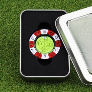 Marqueur de balle de golf personnalisé en plastique, vente en gros, avec niveau à bulle magnétique intégré, mini, très demandé - Product Image 1