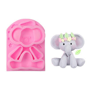 Sugarcraft Cake Decoration 6-count Altura Jungle Animals <span class=keywords><strong>Fondant</strong></span> Moldes <span class=keywords><strong>de</strong></span> silicona - Product Image 6