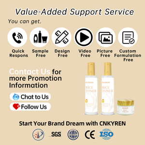 Crème Visage Hydratante Anti-Âge au Collagène et à l'Eau de Riz, Hydratante, Blanchissante, <span class=keywords><strong>AHA</strong></span>, Éliminateur de Taches Brunes pour Peaux Sensibles, Crème de Nuit - Product Image 6