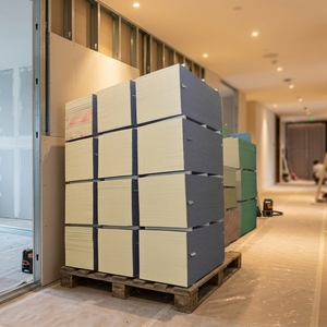 Panel de Yeso Estándar Premium de 12 mm, Resistente al Fuego, a la Humedad y al Agua, para la Construcción de Edificios de Gran Altura - Product Image 2