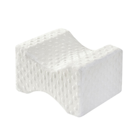 Almohada Ortopédica de Espuma Viscoelástica para Rodillas, Agradable al Tacto, con Funda de Malla Desmontable con Cierre para Dormir en la Cama, Soporte para Piernas y Cadera