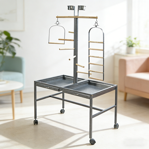 Büyük 60cm 6'lı 5'li Kuş Kafesi Ekstra Uçan Alanlı Ucuz Kuş Üretim Kafesleri Satılık Evcil Hayvan Evi Düğün Dekorasyonu Hayvan Desenli Kutu - Product Image 1