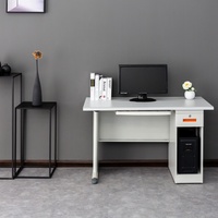 Tous les bureaux de bureau en métal table de bureau de médecin table d'ordinateur simple bureau avec étagère