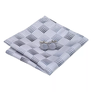 Nuevo Estilo de Corbata de Poliéster para Administración de Negocios, Juego de Corbata y Pañuelo para Hombre - Product Image 3