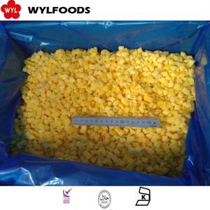 Grado Premium IQF giallo pesca dadi puro cinese giallo pesche per droghieri - Product Image 3