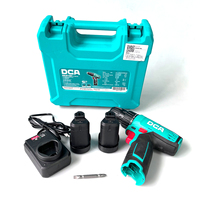 Tournevis électrique rechargeable 12V DCA-1201E durable perceuse sans fil pour usage domestique et professionnel