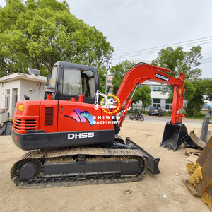 Mini-excavatrice d'occasion Doosan DH55 5 tonnes, autres modèles, excavatrice d'occasion DH55 DX60 DX140 DX150 DX225 DX300 DX350, prix abordable - Product Image 4