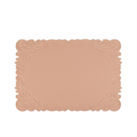 Sets de table rectangulaires en dentelle disponibles auprès du fabricant, imperméables et isolants