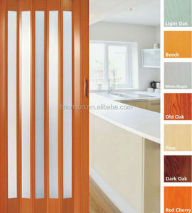 Baño <span class=keywords><strong>PVC</strong></span> <span class=keywords><strong>puerta</strong></span> plegable <span class=keywords><strong>precio</strong></span> barato interior <span class=keywords><strong>puerta</strong></span> corredera de plástico - Product Image 3