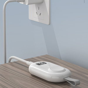 Chargeur sans fil portable de petite taille à vente chaude, 2500 mAh, magnétique, avec affichage numérique LED, batterie externe - Product Image 4