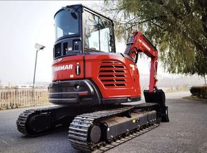 Excavadora Hidráulica Yanmar Vio50 Usada de 5 Toneladas, Mini Excavadora Yanmar 50 de Segunda Mano, Certificación CE, Bien Mantenida, Acoplador Rápido - Product Image 6