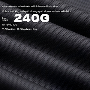 กางเกงขาสั้นตาข่ายแห้งเร็วสำหรับผู้ชาย-น้ำหนักเบาระบายอากาศได้ดี240GSM สำหรับฤดูร้อนทรงหลวมใส่กลางแจ้ง & ลำลอง (OEM/ODM) - Product Image 4