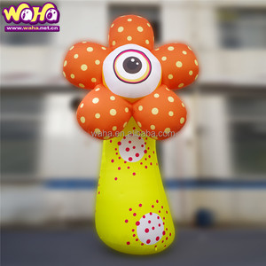 Décoration de fête sur le thème de la mer et de l'océan de haute qualité, ballon gonflable géant coloré en forme de poisson volant pour défilé - Product Image 5