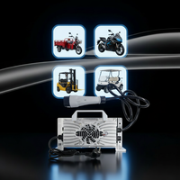 Chargeur rapide de batterie Li-ion LiFePO4 72V15A 84V 88.2V 84V 87.6V 12V 24V 36V 48V 60V 72V