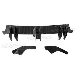 Diffuseur de pare-chocs arrière, lèvre de protection de pare-chocs pour Volkswagen Golf 8, kit carrosserie, accessoires auto - Product Image 4