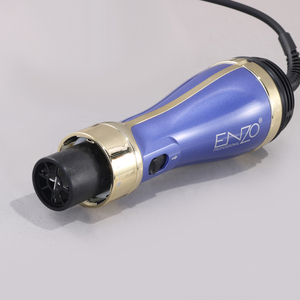 ENZO <span class=keywords><strong>Brosse</strong></span> à air chaud électrique professionnelle 2 en 1, sèche-<span class=keywords><strong>cheveux</strong></span> et lisseur en une seule étape, volumateur rotatif - Product Image 6