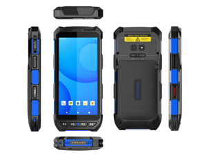 IP 65 Android 10,0 4G PDA con código de barras/escáner de huellas dactilares y lector <span class=keywords><strong>RFID</strong></span> C6000 - Product Image 4