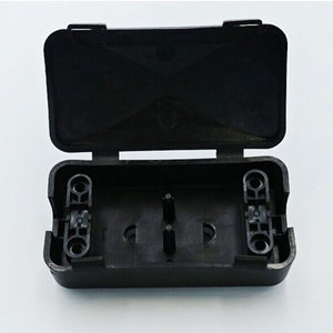 OJ-831H Đen Trắng Nhựa Hộp Nối Nhựa Led Chống Bụi Ngọn Lửa Chống Cháy Vít-Miễn Phí PA10-3P Ba Thiết Bị Đầu Cuối Hộp Nối - Product Image 2