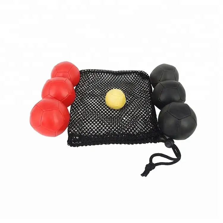 ボッチボールボッチボール卸売カスタマイズ高品質プラスチックbocce boules petanque boccia