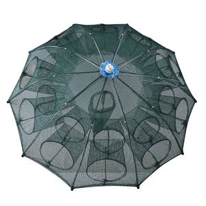 ตาข่ายดักกุ้งแบบพับได้หลายรู Tgjtr สำหรับดักกุ้ง ปู ปลาไหล ใช้ในงานประมงและเพาะเลี้ยงสัตว์น้ำ ผลิตในจีน - Product Image 1