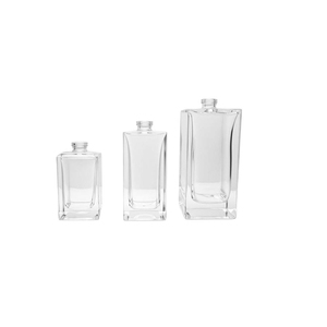 Botella de Perfume Recargable al por Mayor, Botella de Vidrio de Lujo con Pulverizador de Rosca, Botella Cosmética Vacía de Alta Calidad con Boquilla Pulverizadora - Product Image 1