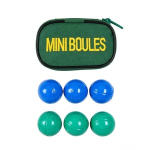 Boules de pétanque miniatures colorées personnalisées de 32,5 mm avec sac de transport pour jeux de table et sports de plein air - Product Image 6