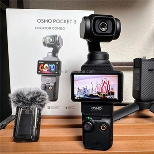 สินค้าใหม่สำหรับ OEM <span class=keywords><strong>Osmo</strong></span> <span class=keywords><strong>Pocket</strong></span> 3 Creator Combo กล้องวิดีโอขนาดพกพาพร้อมระบบกันสั่น บันทึกภาพแบบพกพา รีโมทไร้สาย ติดตามด้วย AI - Product Image 2