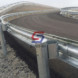 交通安全道路障壁2つの波高速道路ガードレールカスタマイズソリューション<span class=keywords><strong>HDG</strong></span> Wビーム衝突障壁 - Product Image 2
