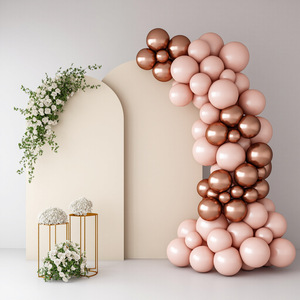 Grenzüberschreitende Hochzeitsdekoration: Elastischer Halbkreisbogen-Hintergrundbezug für Geburtstagsfeiern und Outdoor-Dekoration - Product Image 3
