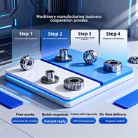 Pièces de machine CNC robustes, cadre structurel grand format, équipement minier, service de fabrication en fonte