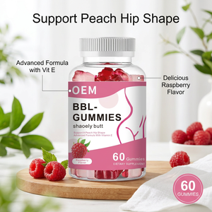 Complejo Vitamínico para Mujeres OEM ODM, Biotina, Folato y Colina para Curvas y Belleza, Marca BBL Gummies - Product Image 2