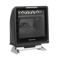 GUOTAO OEM P97 DS7708 Escáneres de alto rendimiento Plataforma de escritorio 1D 2D Qr Lector de código Omnidireccional Usb Escáner de código de barras