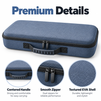 Étui de clavier personnalisé en EVA, antichoc, portable, coque rigide, sac de rangement avec fermeture éclair et poignée pour clavier mécanique, protection de voyage