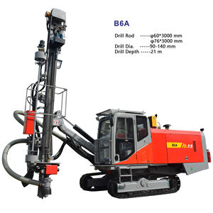 B16 35m Hard Rock Drilling Crawler Portátil New Gold Mining Blasting Hole DTH Drilling Rig para Pedreira - Product Image 5