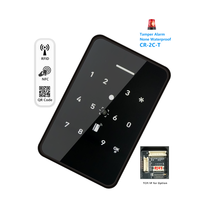 Lector de Tarjetas de Proximidad RFID IC NFC con Alarma Antimanipulación, Resistente al Agua IP66, Bluetooth, Contraseña, Código de Barras, Código QR, Almacenamiento en la Nube Wifi, Control de Acceso a Puertas