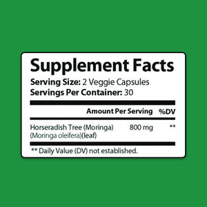 ราคาขายส่ง แคปซูลมะรุม อาหารเสริมจากต้นฮอร์สราดิช เสริมสร้างระบบภูมิคุ้มกัน เพิ่มระดับพลังงาน - Product Image 2