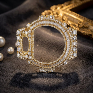 Lunette de montre de luxe personnalisée avec diamants pour montres pour hommes – Vente en gros - Product Image 2