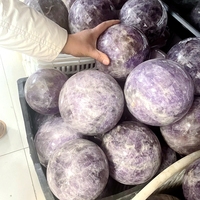 Offre Spéciale boules de cristal de quartz d'améthyste naturelle de grande taille pour la décoration de fengshui